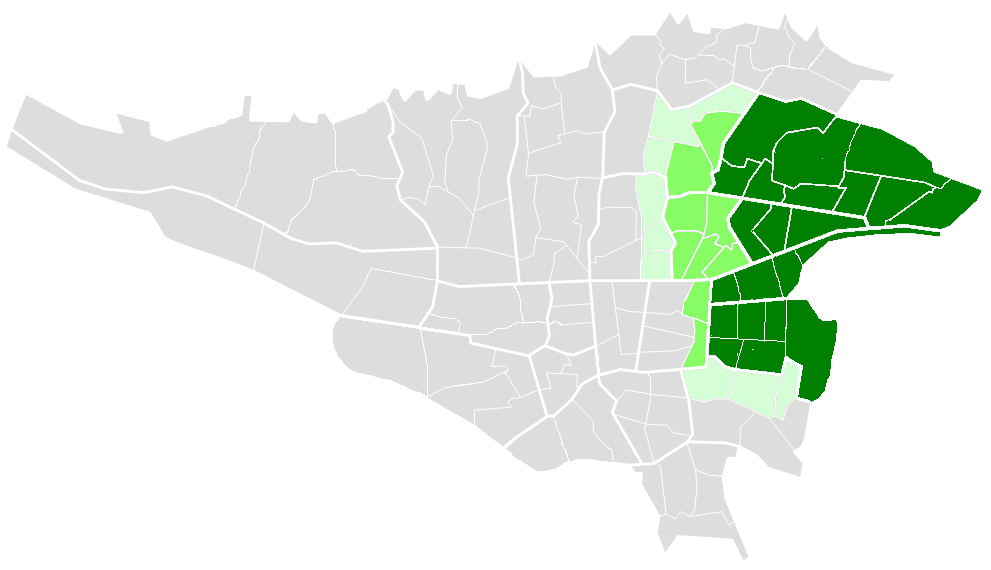 شرق تهران